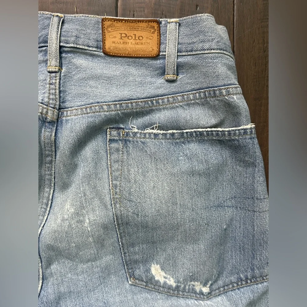Ralph Lauren Men's Light Blue Straight Jeans
